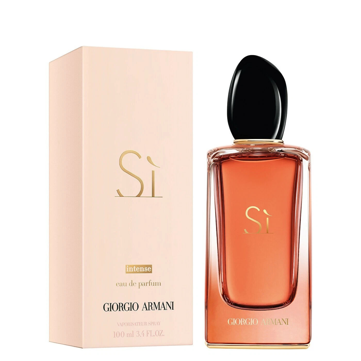 Giorgio Armani Sì Eau de Parfum Intense Spray for Women 3.4 fl oz / 100 mL New Sealed