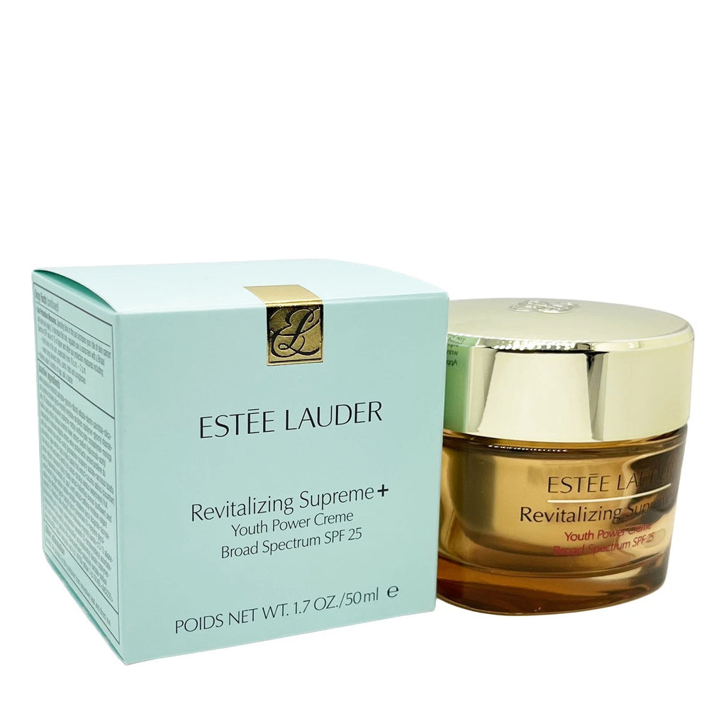Estée Lauder Revitalizing Supreme+ Youth Power Crème SPF 25 Moisturizer – 1.7 oz / 50 ml (Exp. 03/2028)