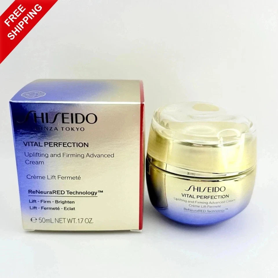 Shiseido Vital Perfection Uplifting and Firming ADVANCED Cream 50ml | Anti-Aging Moisturizer